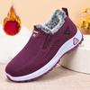 Cotton Shoes Female Winter Footwear Warm Cloth Shoes Women Cotton Shoes Padded Thickened Mother Shoes Outdoor Hiking Cold Winter Shoes Fleece Boots