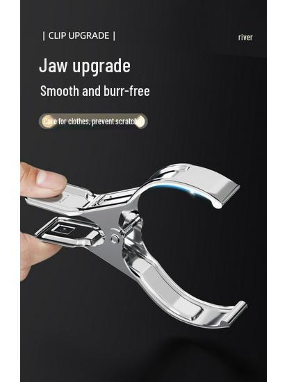 Stainless Steel Windproof Clothes Pins and Hangers Set for Drying and Sunning Quilts