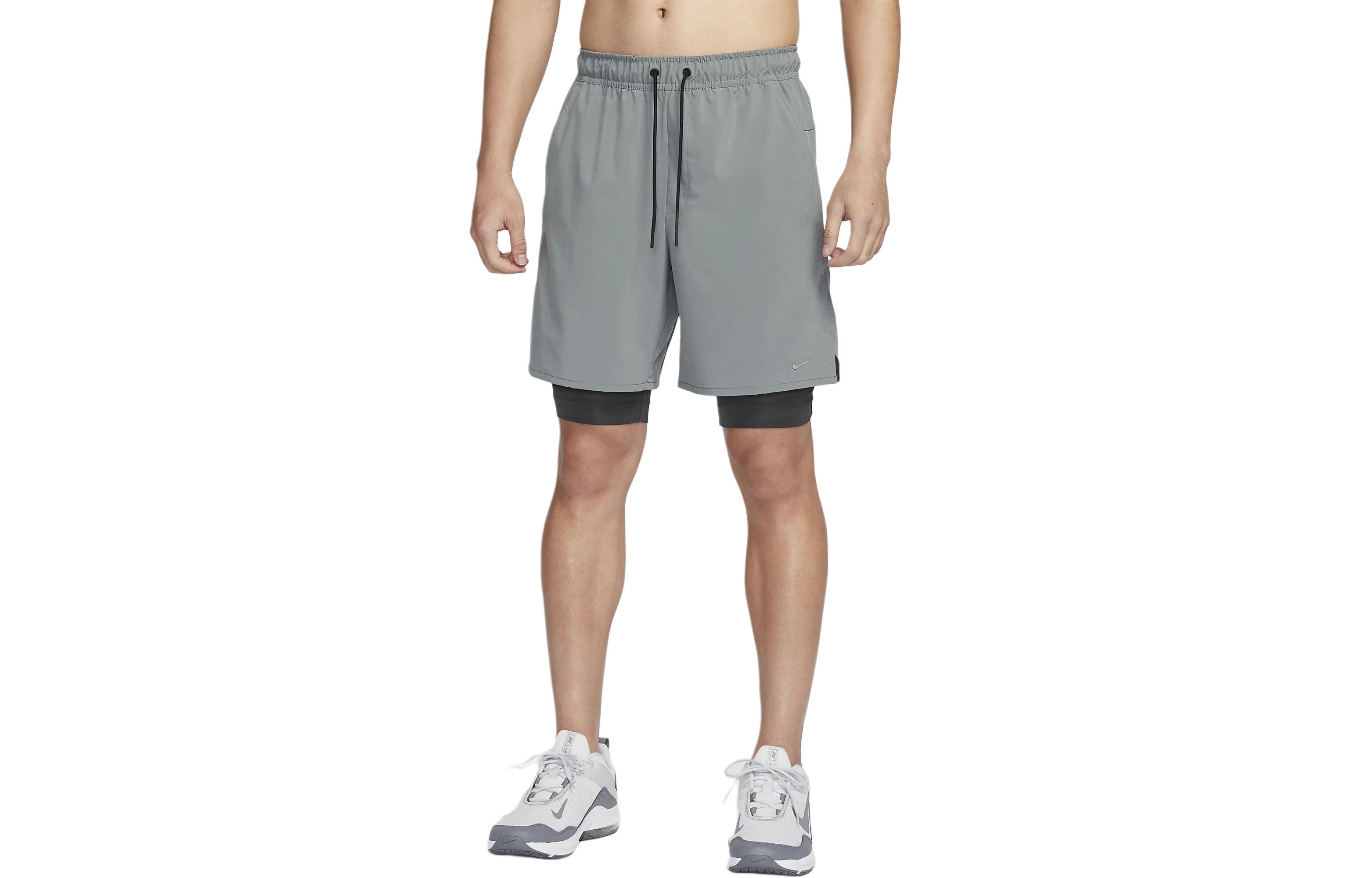 Nike Dri FIT Unlimited Casual Shorts Men s Smoke Gray DV9335-084 M