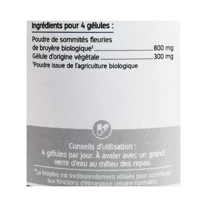 Nat & Form Eco Responsable Bruyère Bio 200 Gélules