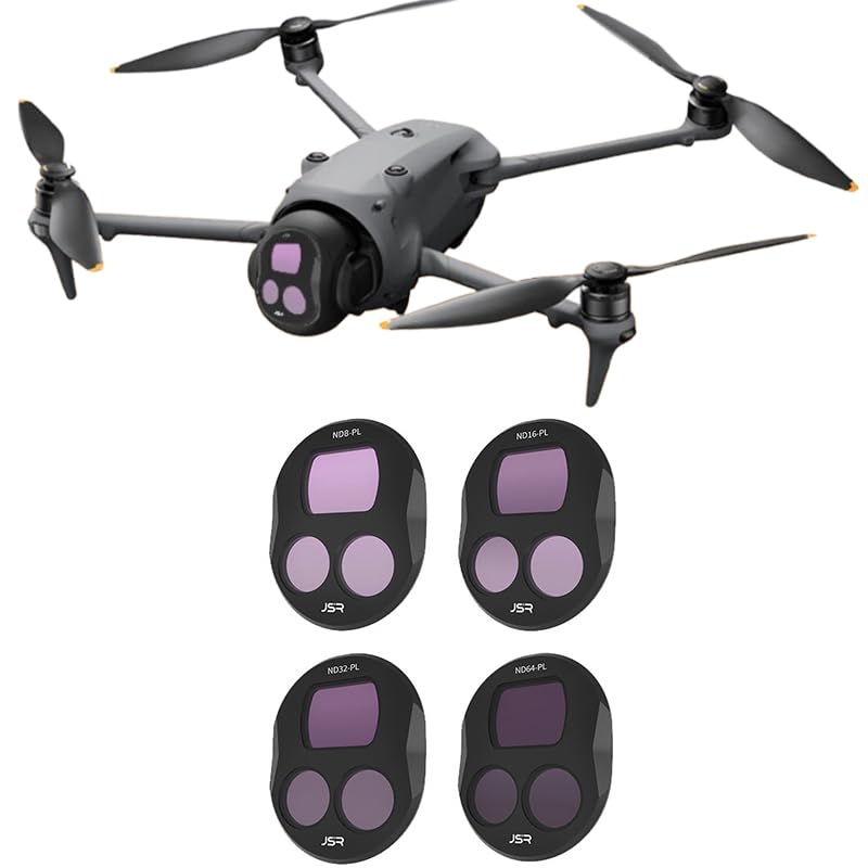 

DJI Mavic 4 Pro Filter Lens Filter Set (ND8PL+ND16PL+ND32PL+ND64PL)