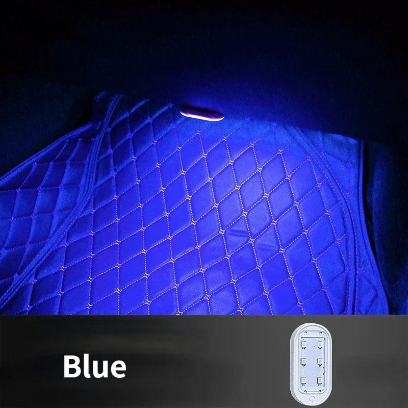 LED Roof Touch Light Lamp Magic Sticker Car Interior Car Ceiling Lamp Reading Light Decorations Roof Magic Interior Lighting