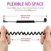 In Ear Single Side Earphone Heavy Bass Single Headphones 3.5mm Spring Earphones  Tablet PC