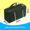 Large Capacity Wear-Resistant Canvas Tool Bag for Electricians and Woodworkers with Multi-Function Storage