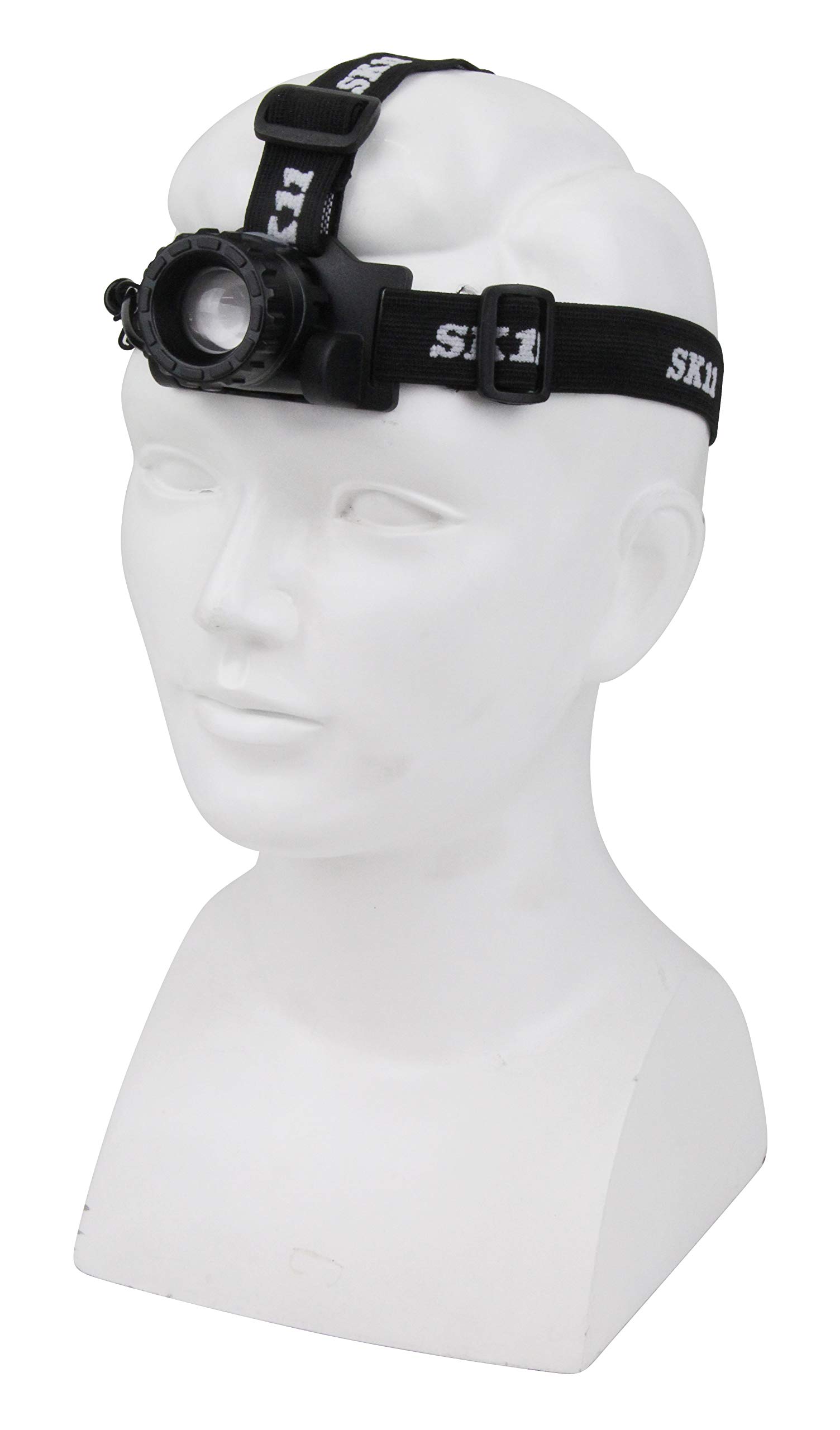 

SK11 LED Maximum Width 75mm x Height 45mm x Depth 50mm Headlight, Battery-Powered, 210lm, SLH-005,