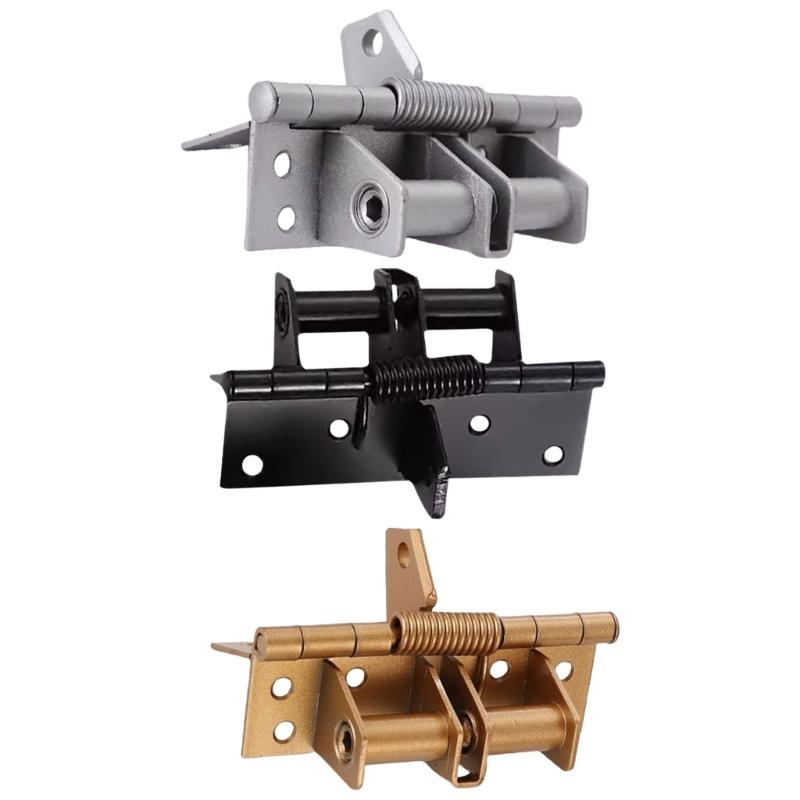 Heavy Duty Self Closing Wood Door Closers Self-Closing Spring Door Hinges 90 Degree Positioning Automatic Hinge Hardware