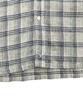 LOSTTOWNSUPPLY Distressed Check Shirt White