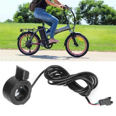 Bike Conversion Lithium Battery Universal Speed Governing Thumb Throttle for SM Connector
