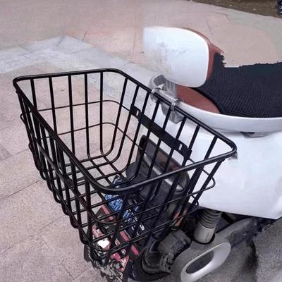 Waterproof Rear-Mounted Bike Basket for Scooters and Electric Bikes