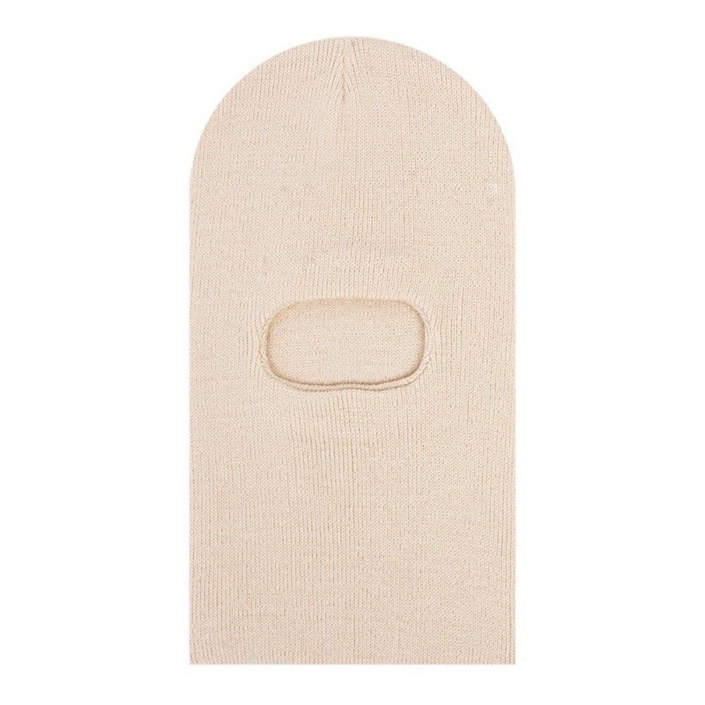 Solid Color Kids Integrated Scarf Cap Warm Baby Balaclava Hat Baby Hooded Beanie Severe Weather