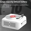 Retro Vinyl Record Bluetooth Speaker Mini Vintage Surround Sound Music Box Wireless Handsfree Call MP3 Player CD Player