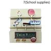 Mini Cartoon Plastic Fruit Fork Picks Children Snack Cake Dessert Pick Toothpick Bento Lunches Party Decoration