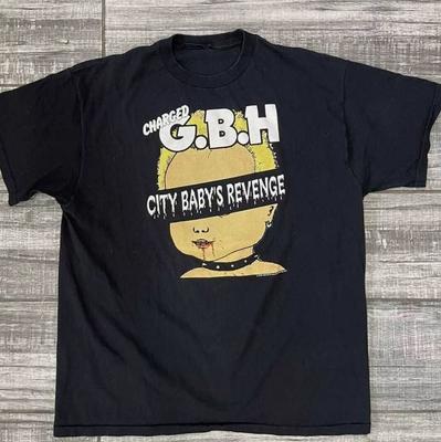 G.B.H CITY BABY_S REVENGE GBH Tričko Černé Unisex Všechny Velikosti
