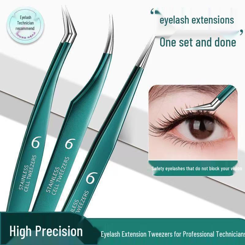Gold Feather Eyelash Curler & Beauty Tweezers Set Yes