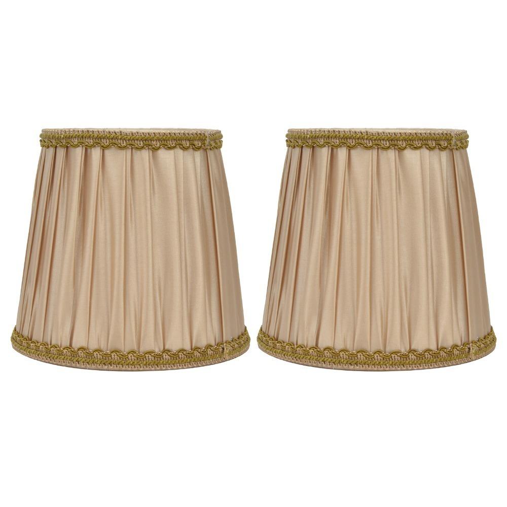 

2PCS Clip On Design Lamp Cover Fabric Small Lamp Shades Modern Lampshade Indoor Lamp
