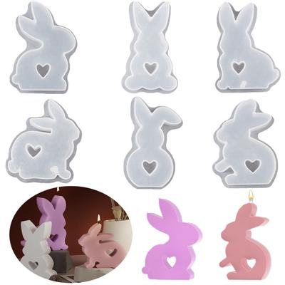 Easter Silicone Moulds Casting Moulds, 3D Mould Easter, Easter Bunny Baking Mould