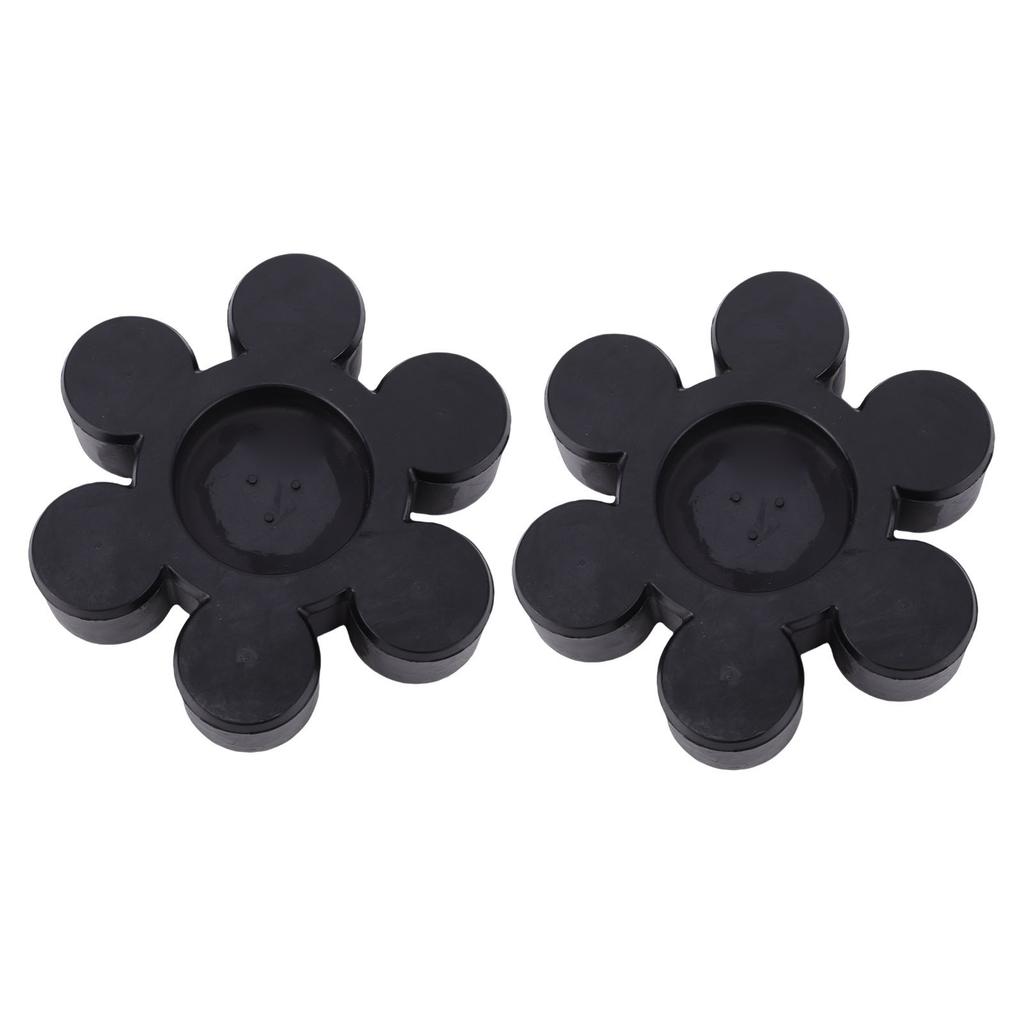 2Pcs Rubber Couplers 6M6 4581J 00 00 Black Color Replacement for Waverunner III 650 Superjet 650 Motor Shaft Coupler Coupling