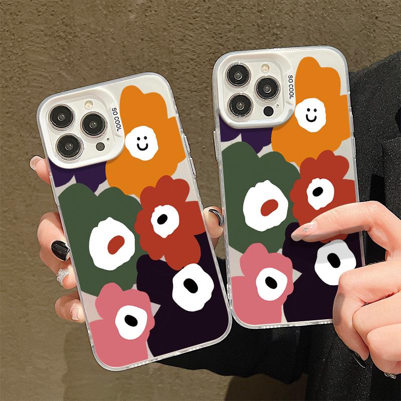 Silikonové pouzdro Pro Oppo Reno 4 5 6 8T 8Z 7Z 4F 5F Redmi Note 15 14 13 12 Samsung A06 A16 A26 A36 A56 Kryt DIY Malovaný Kreslený Nárazuvzdorný Bumper na Telefon