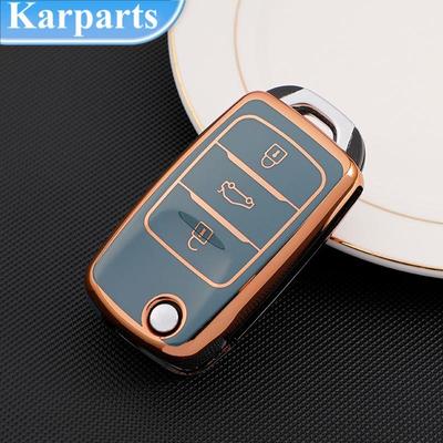 Fashion TPU Car Flip Key Case Cover Bag Shell Holder Keychain for Changan CS15 CS35 CS75 EV E-Star EADO Raeton V3 V5 V7