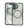 Carbon Fiber Texture MagSafe Translucent Phone Case