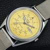 AUTOMATIC VINTAGE REFURBISHED SEIKO 5 6309A JAPAN MENS YELLOW WATCH a442276-1