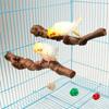 Bird Parrot Perch Stand Natural Wild Grape Stick Birdcage Accessories For Parrots Love Birds Finches