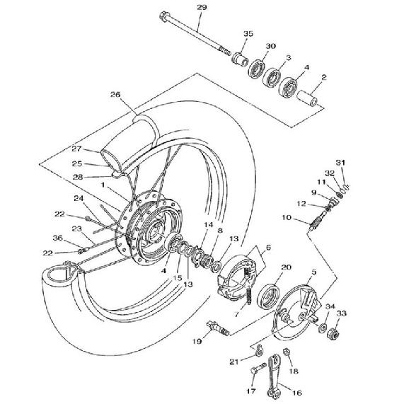 Motorcycle Wheel Axle 12mm/15MM/17mm for Honda Yamaha Suzuki Loncin KTM Lifan 100cc-600cc Length of 210mm-305mm Axle With Nut