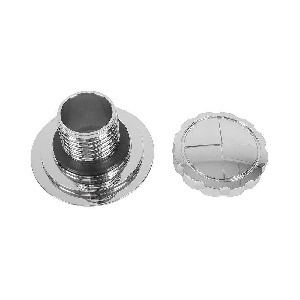 MOTO4U FOR BMW R45 R65 R80 R90 R9S R100 CNC Aluminum Motorcycle Accessories Retro Oil Fuel Tank Gas Cap Cover Keyless