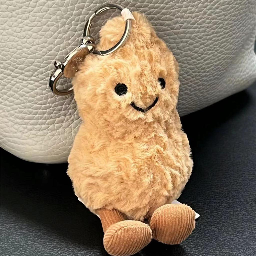 15cm Kawaii Jellycat Inspired Peanut Plush Toys Soft Fluffy Stuffed Reindeer Cute Dolls Special Gift for Kids Adorable Home Deco