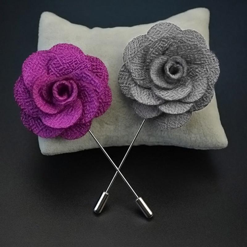 

Бутоньерка ручной работы с лацканами и цветком ромашки, брошь на булавке, мужские аксессуары белый