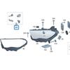 Headlight Repair Kits 2148206202 and 2148206302 for Mercedes-Benz E-Class W214.