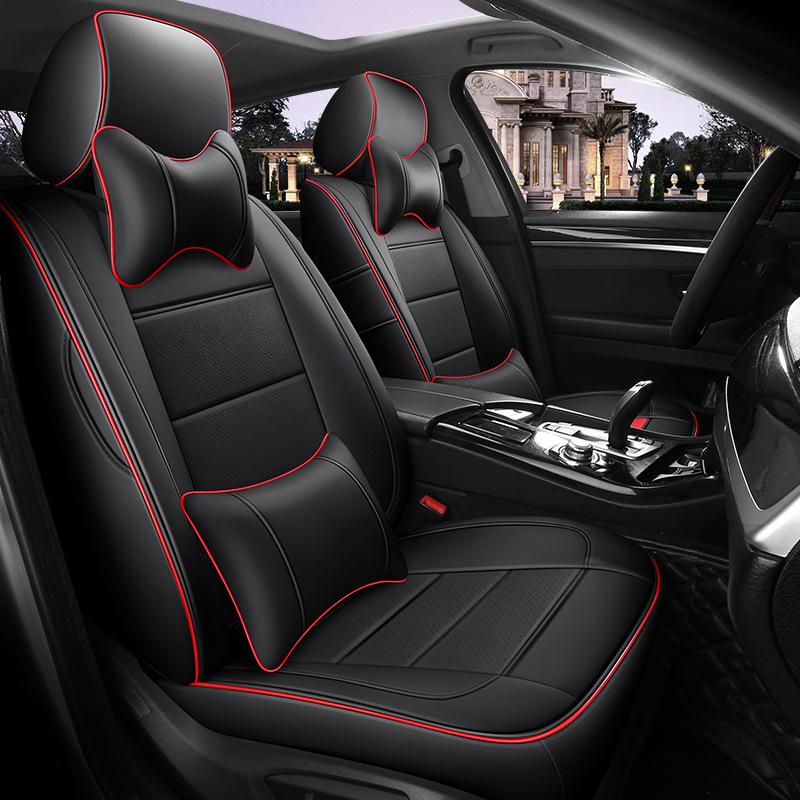 Originele Lederen Autostoelhoezen voor Diverse Modellen - Volledige Dekking Kussens