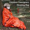 Açık Hava Acil Durum Hayatta Kalma Uyku Tulumu Termal Battaniye Mylar Su Geçirmez Tekrar Kullanılabilir Çuval Taşınabilir Kamp Yürüyüş Acil Durum Ekipmanı