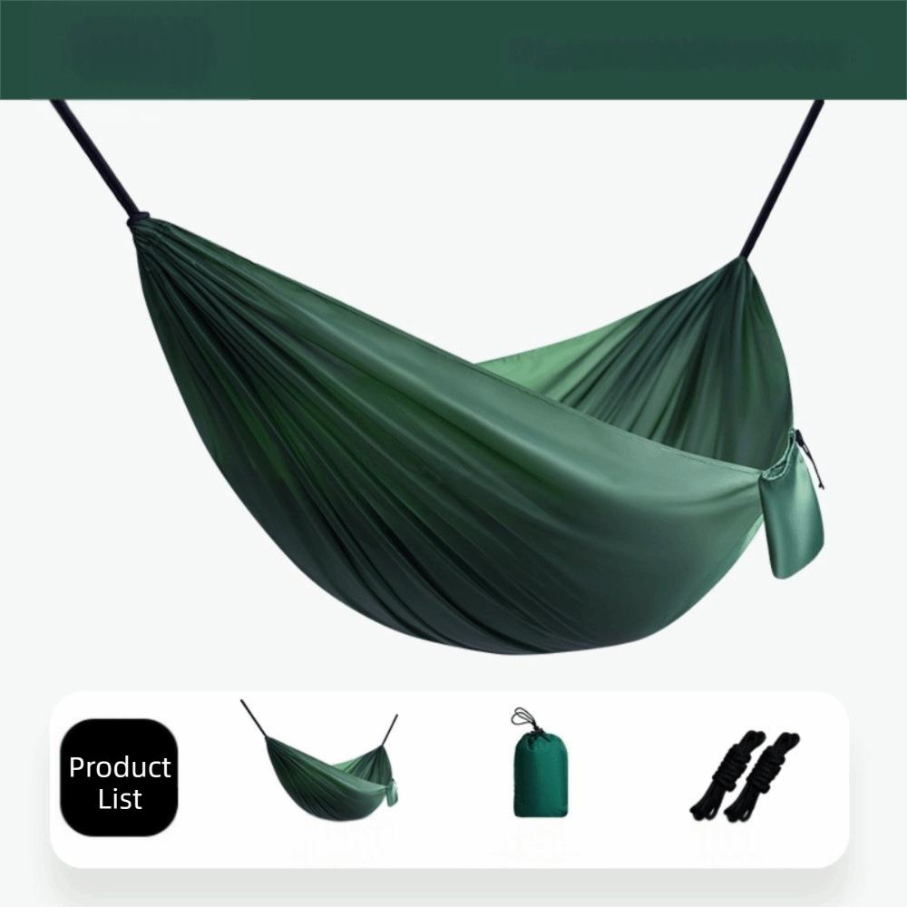 Single and Double Size Hanging Hammocks Foldable Outdoor Swing Durable Camping Hammock  Beach
