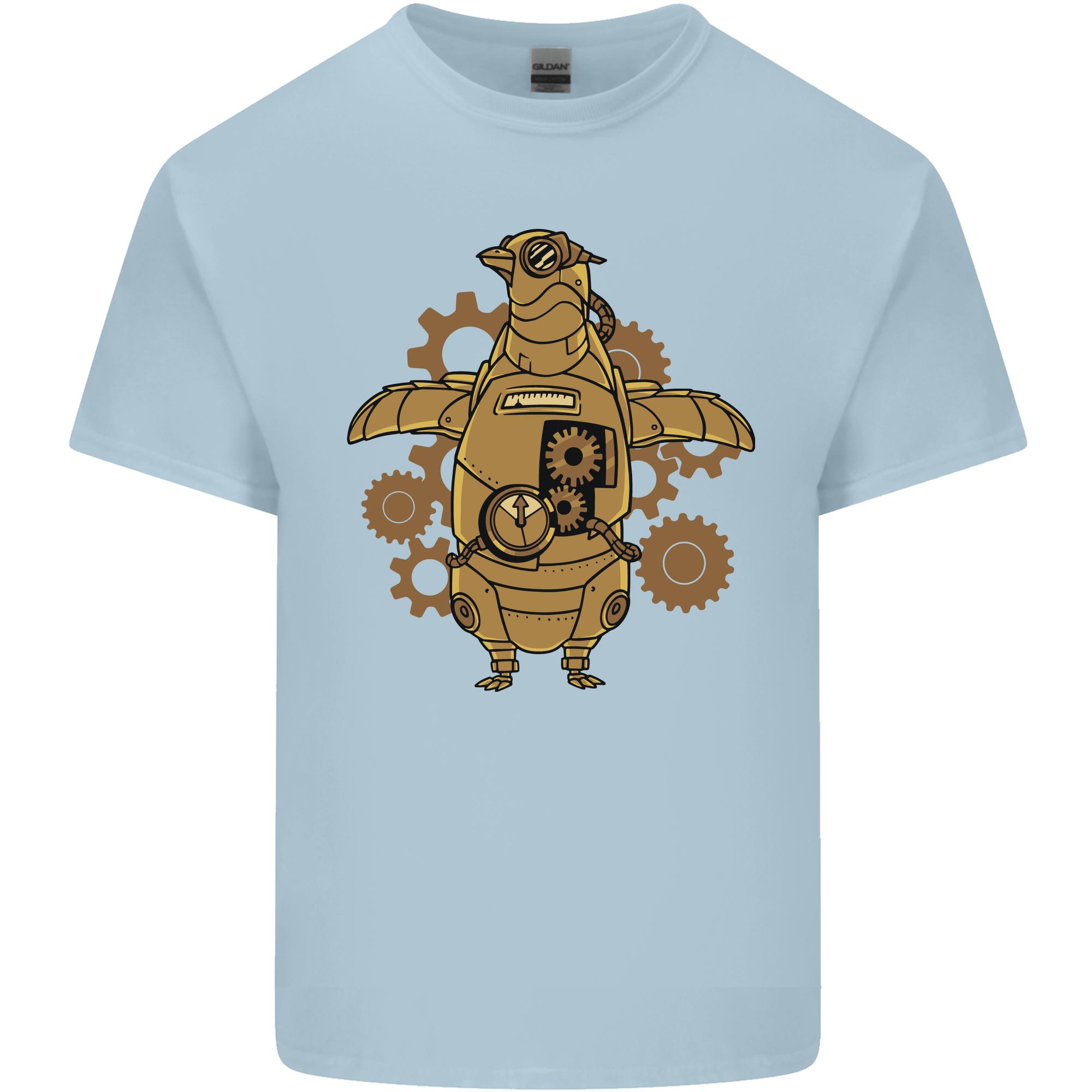 A Steampunk Penguin Unisexs Light Cotton TShirt S