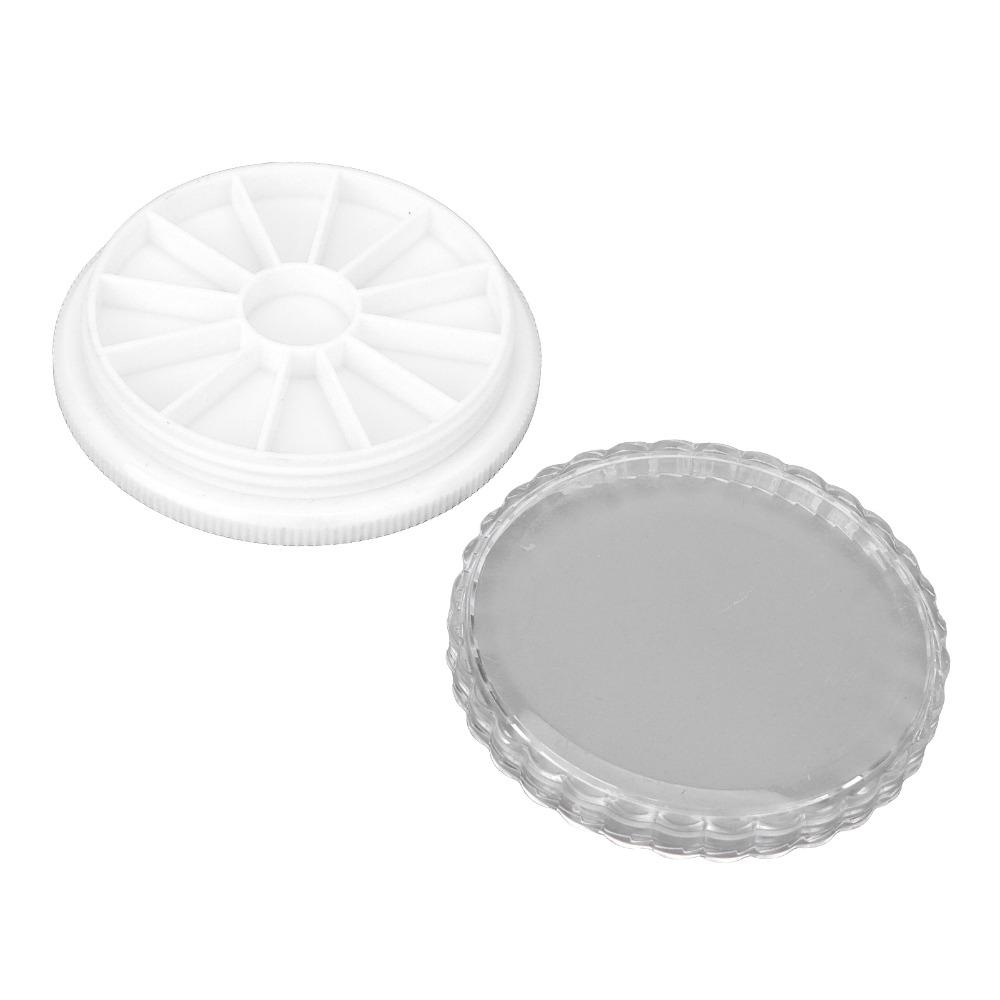 10pcs Transparent Transparent Jewelry Bead Organizer For Nail Decoration