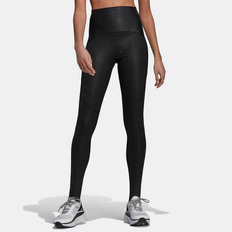 Adidas Solid Color Yoga Leggings Women Leggings Black HD9063