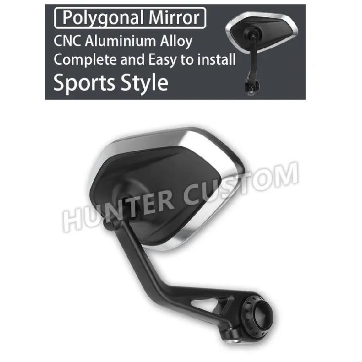 Motorcycle Accessories Rearview Bar End Mirror High Quality Handlebar Mirrors For Moto Guzzi V7 V9 V9 Bobber Racer Specs