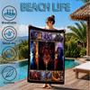Game Warcraft Darkness Warrior Beach Towel, Microfiber Beach Towel, Perfect For Pool, Beach, Travel, Home Decor Beach Party Fan gifts