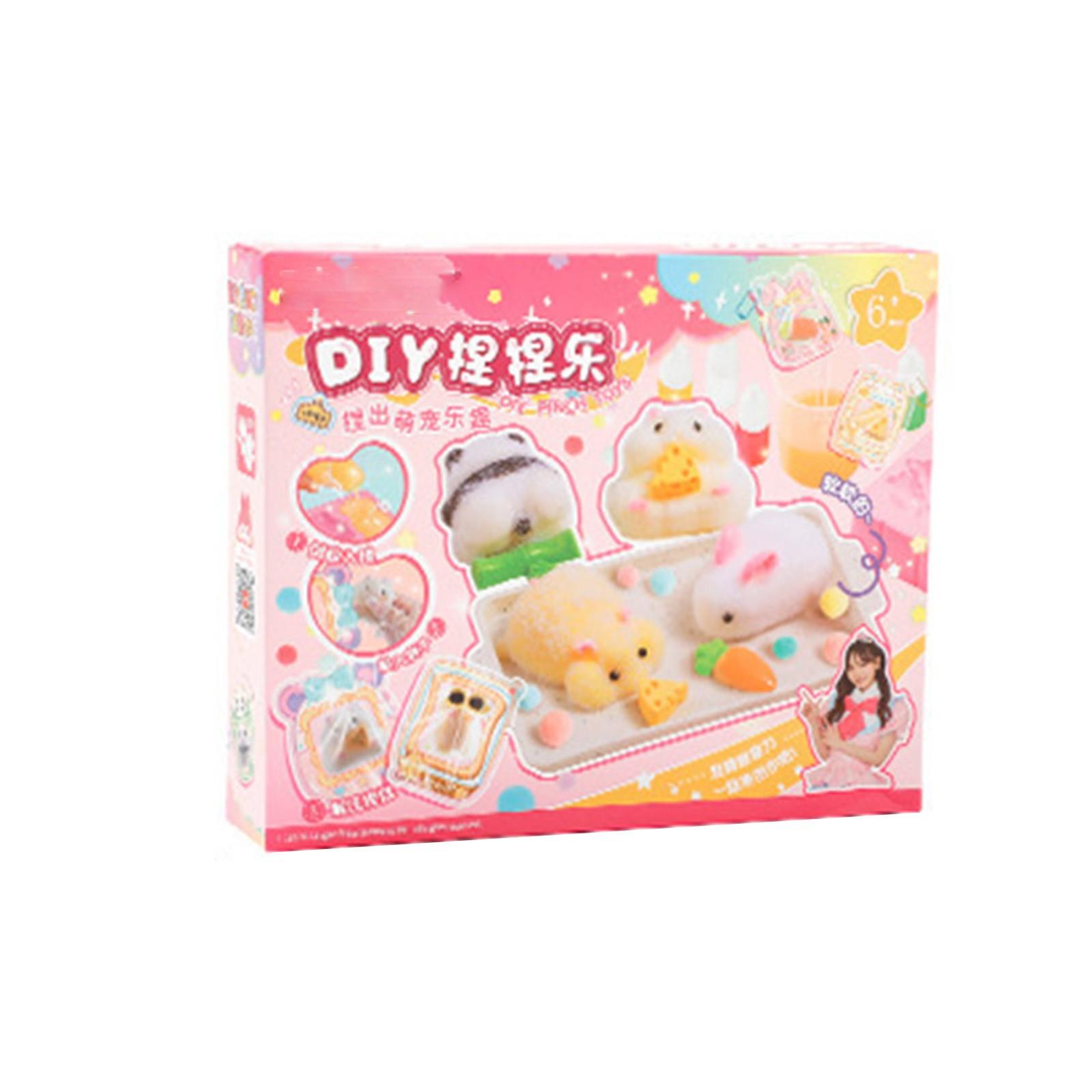 

Nieniele Handmade DIY Cat Cheese Taiyaki Материал Упаковка Набор Игрушка для снятия стресса One Size