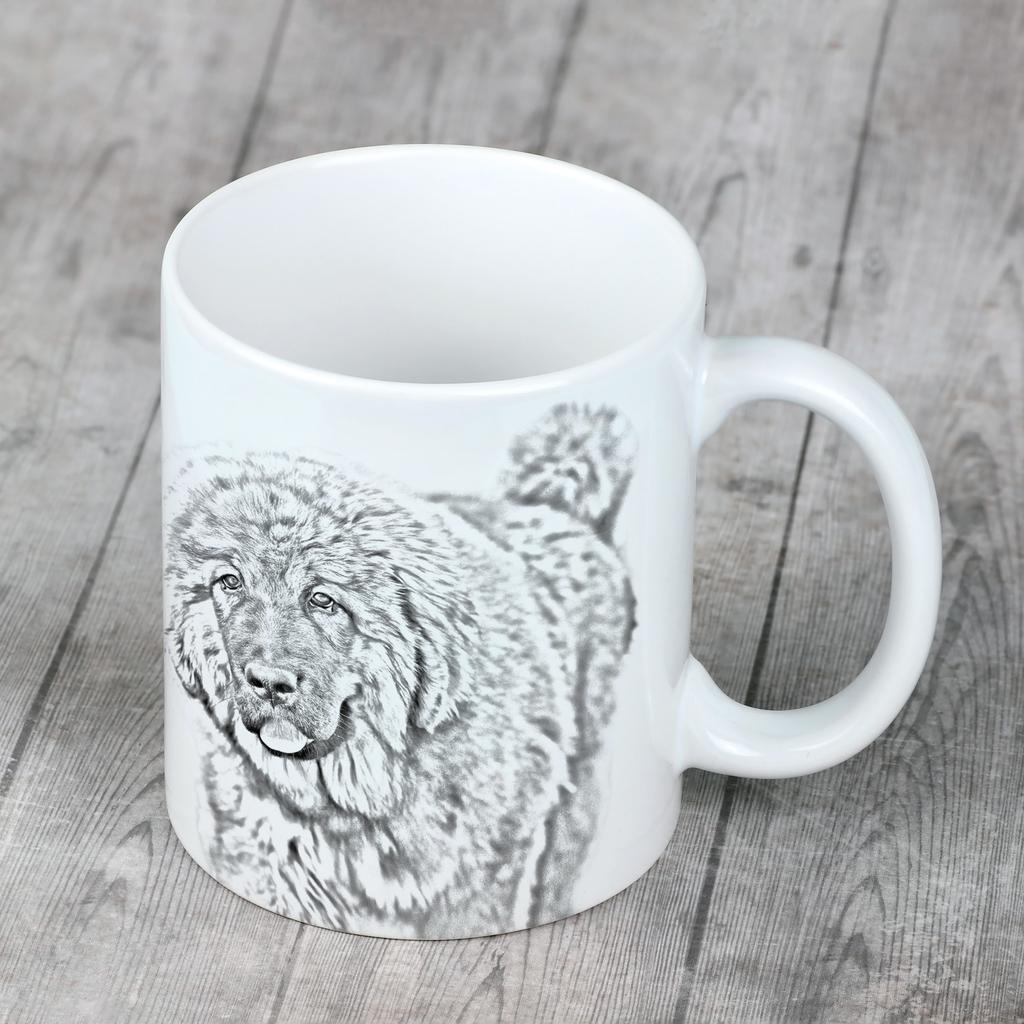Tibetan Mastiff, Do Khyi - Cup with a Dog, Cute Cup with Graphics, a Gift with Your Photo from the Art-Dog Brand