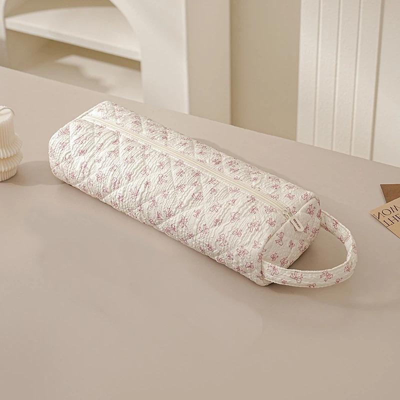 Hair Dryer Storage Bag Large Capacity Dustproof Quilted Pouch for Curler Straightener Home Travel