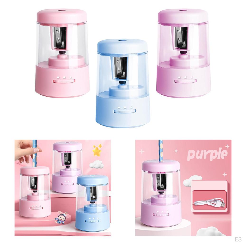 Automatischer Bleistiftschneider, Schulbedarf, elektrischer Hochgeschwindigkeitsspitzer