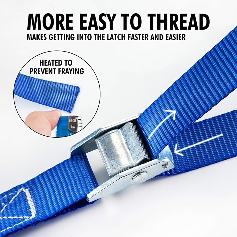 Five-piece Heavy-duty Anti-slip Straps Equipped with a Buckle System Adjustable Straps Are Suitable for Kayaks, Cargo Trucks, Motorcycles, and Canoes