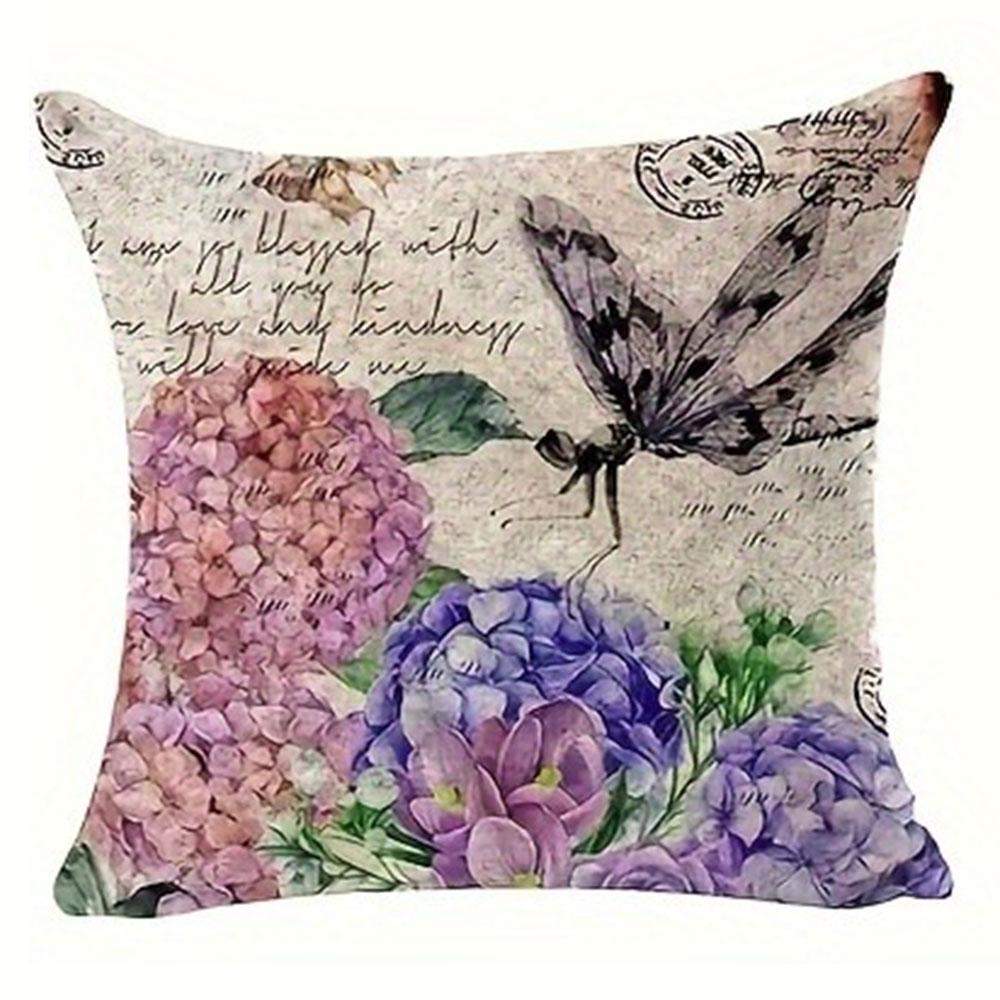 

Dreamy Poetry in Pillowcases Cover Bedroom Sofa Decoration Polyester Cushion Cover with Zipper 16x16Inch