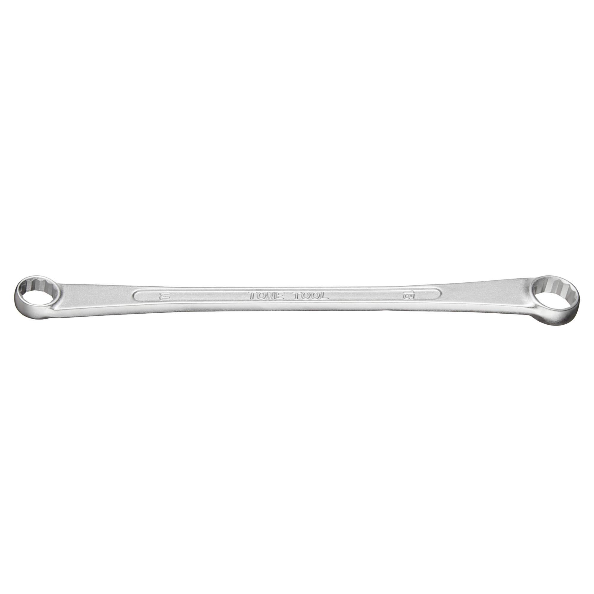 TONE Long Combination Wrench 11 x 13mm (15°) M15-1113, (Wrench Size)