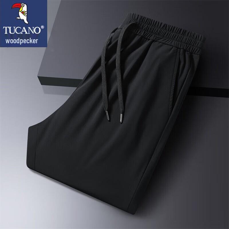 

TUCANO Men s Ice Silk Breathable Straight Leg Casual Pants XL
