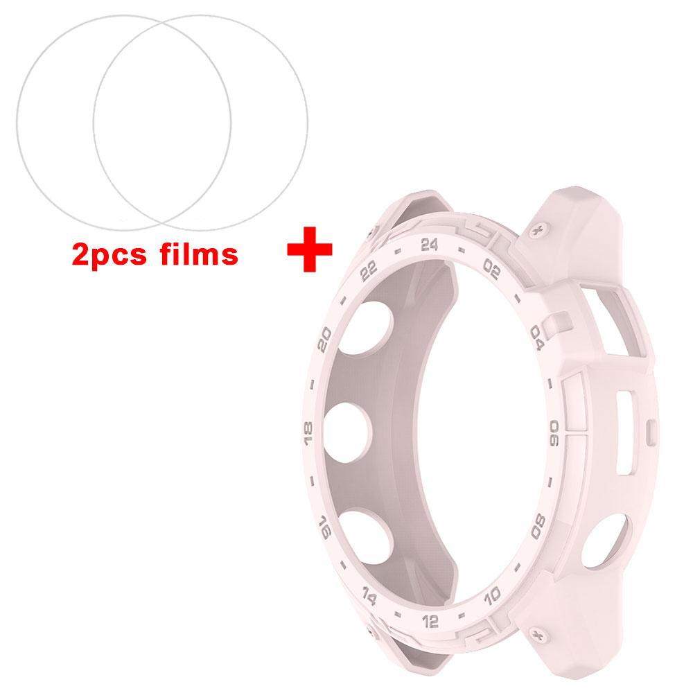 TPU Silikonhülle + Panzerglasfolien für Garmin Tactix 7 Oled Schutzhülle Schale Displayschutzfolie Smartwatch-Zubehör