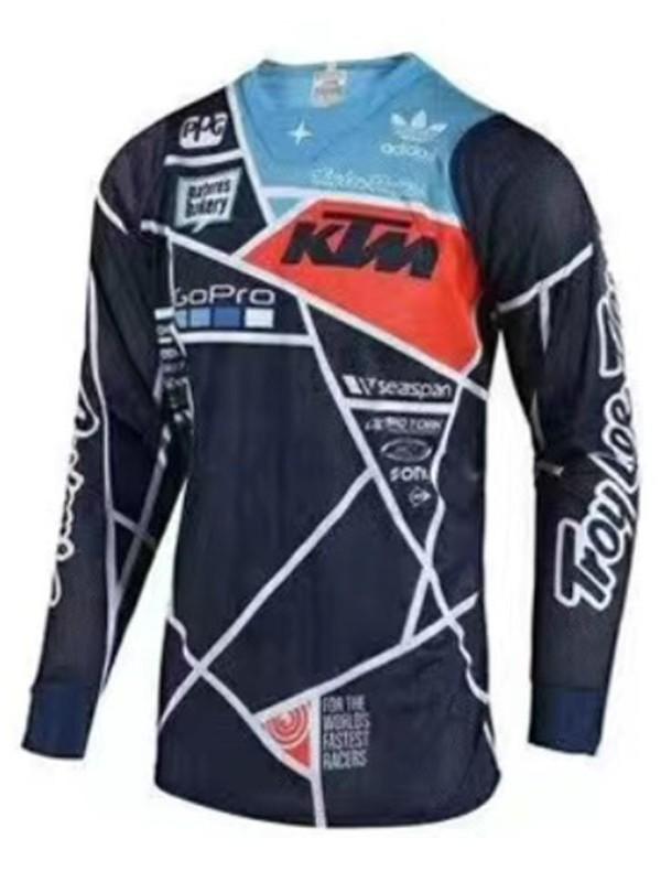 Quick-drying and breathable four-season universal downhill suit mountain bike cycling suit moisture-wicking off-road motorcycle racing suit street car