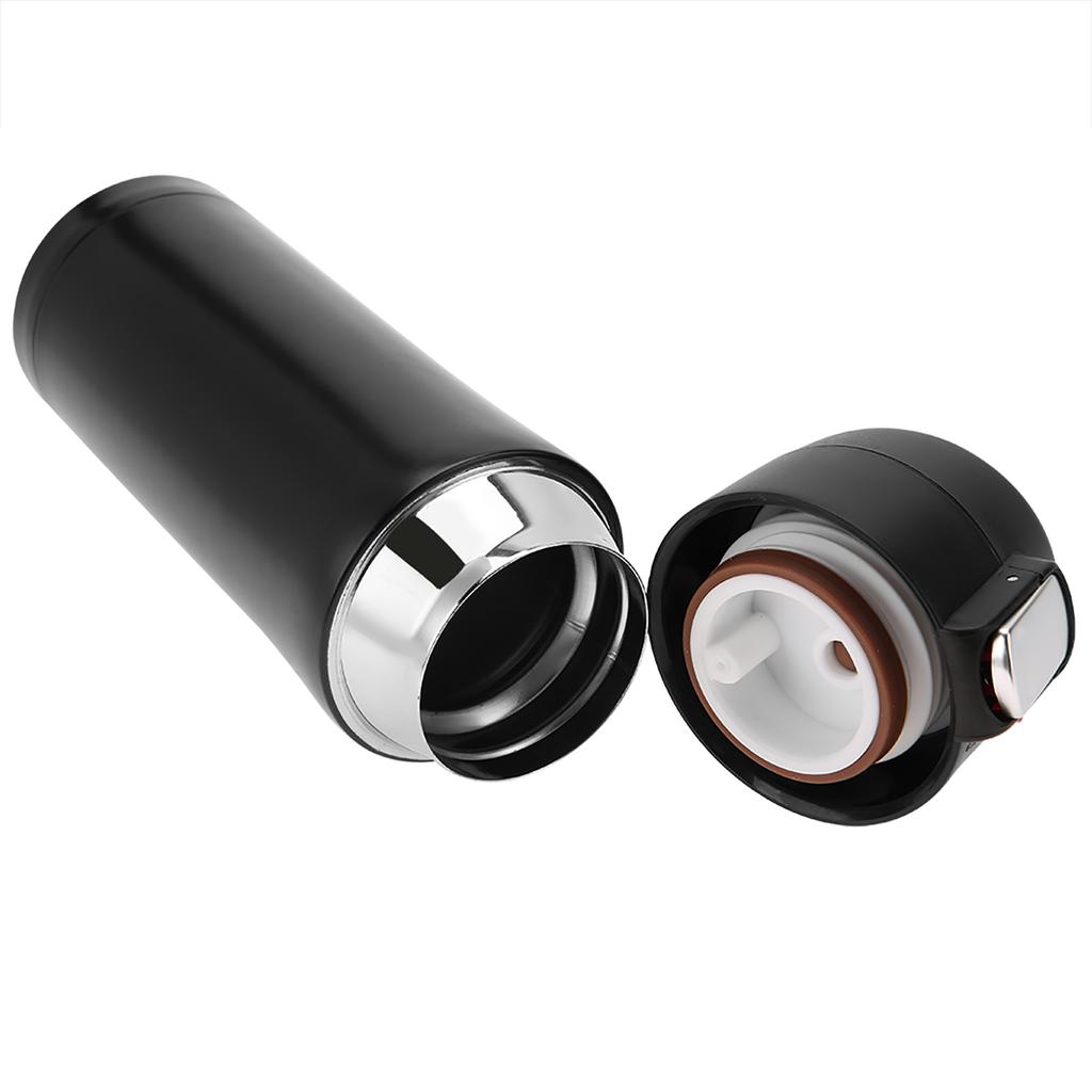 Rozsdamentes Acél Vákuumos Termosz Szigetelt Vizes Palack Utazóbögre Kávé Teáscsésze 350ml